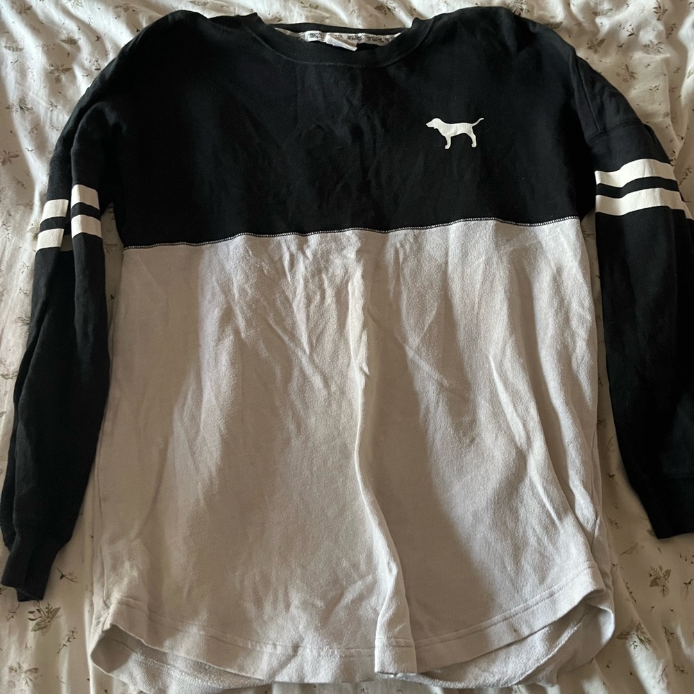 Black and White Pink VS Sweater